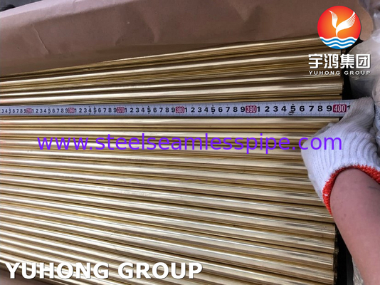 ASTM B111 C44300 Admiralty đồng trao đổi nhiệt liền mạch, ống tụ