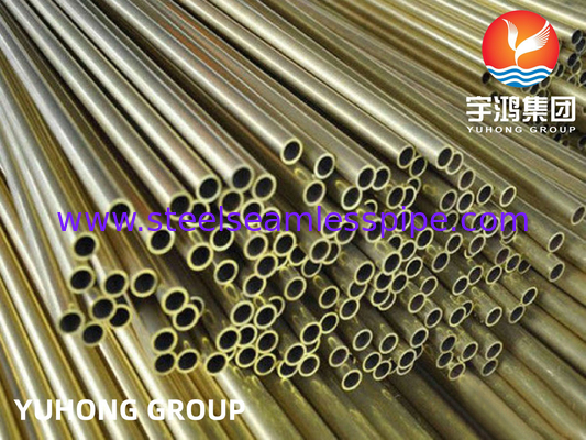 Bộ trao đổi nhiệt liền mạch và ống nồi hơi bằng đồng nhôm ASTM B111 C68700