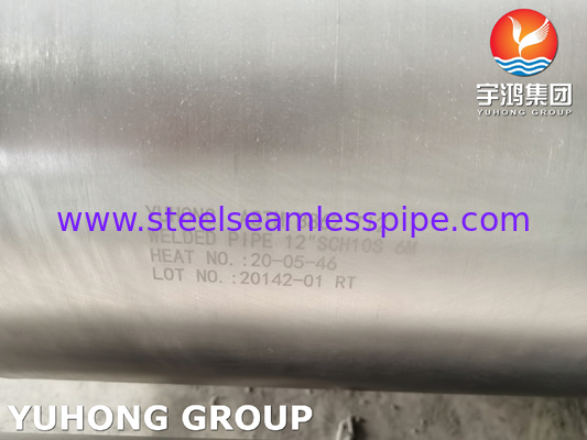 ASTM B862 Gr 2 Ti2 UNS R50400 ống hàn bằng hợp kim titan