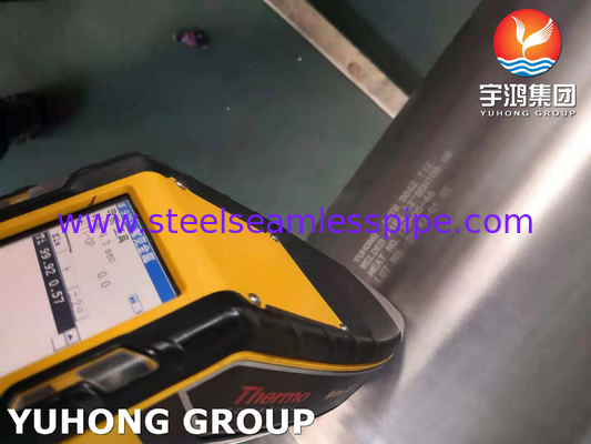 ASTM B862 Gr 2 Ti2 UNS R50400 ống hàn bằng hợp kim titan