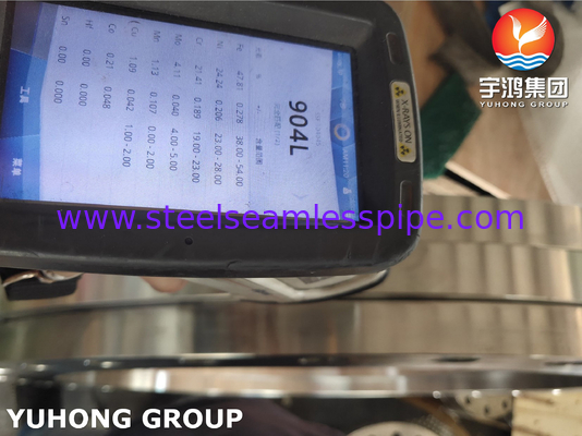 ASTM A240 F904L, UNS N08904, AWWA C207 Thép không gỉ trượt trên vòm, mặt phẳng