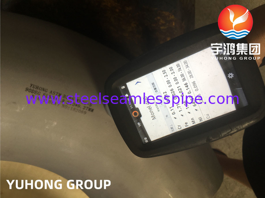 ASTM B366 UNS N04400, Monel 400 Phụ kiện ống thép hợp kim niken, khuỷu tay, hộp giảm tốc