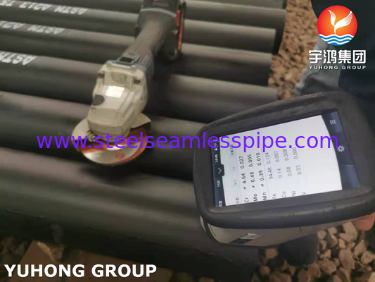 Ống thép hợp kim siêu nhiệt liền mạch, ASTM A213 Gr.T5, Dùng trong nhà máy điện