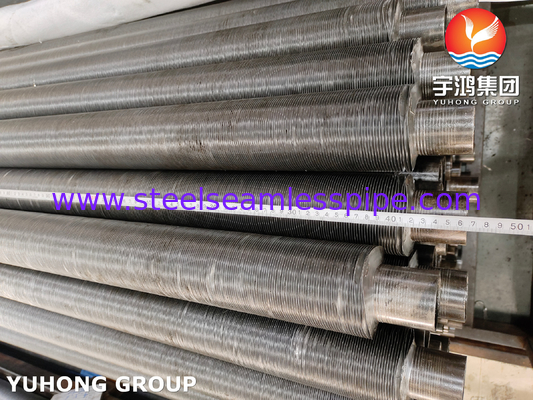 ASTM A179 ống thép cacbon với nhôm1060 vây, được nhúng ống vây loại G