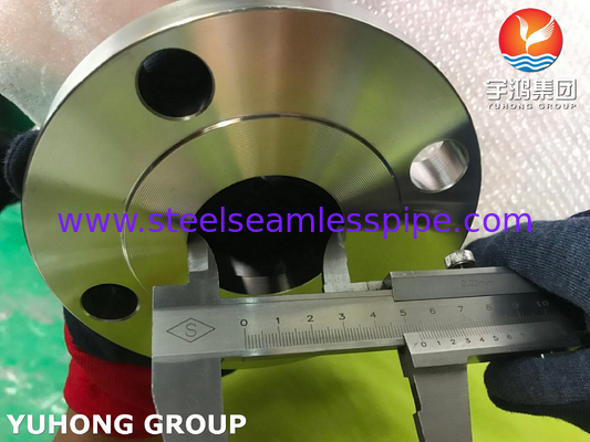 ASTM A182 F60, UNS S32205, 1.4462 Phân sợi cổ hàn bằng thép kép, mặt bị rách B16.5