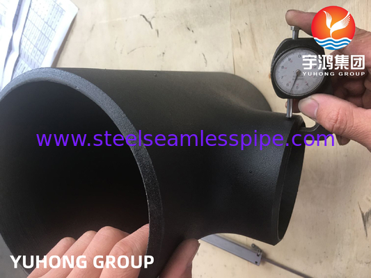 Phụ kiện thép carbon ASTM A234 WPB, chữ T giảm, hàn đối đầu B16.9