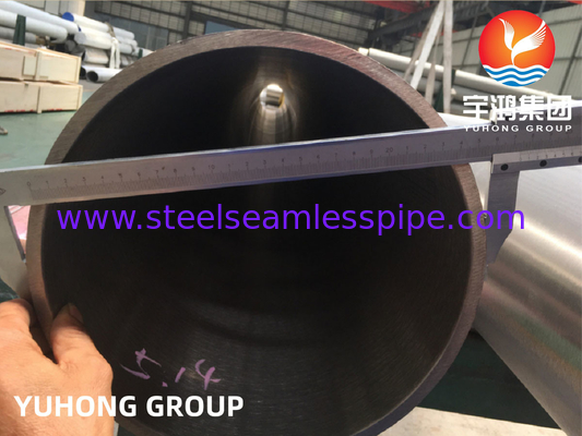 ASTM B165 UNS N04400 ống hợp kim niken Monel 400 cho ứng dụng hóa học và công nghiệp