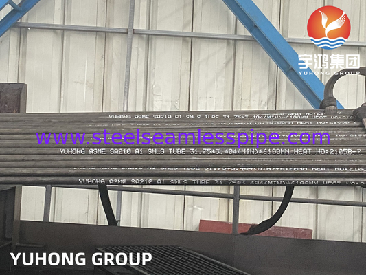 ASME SA210 lớp A1 ống nồi hơi liền mạch và ống siêu nóng thép cacbon