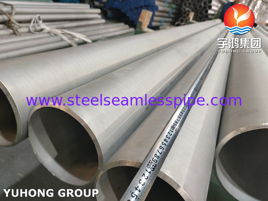 Ống liền mạch bằng thép không gỉ ASTM A312 TP316Ti Phụ kiện thuyền hóa chất Bộ trao đổi nhiệt