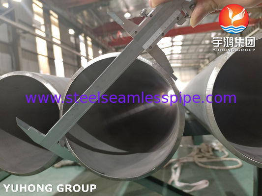 Ống liền mạch bằng thép không gỉ ASTM A312 TP316Ti Phụ kiện thuyền hóa chất Bộ trao đổi nhiệt