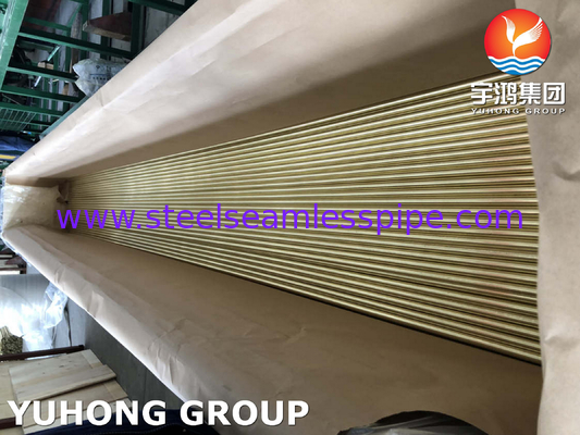 Rương đồng hợp kim ống liền mạch ống đồng đô đốc ASTM B111 C44300 C71500 C68700 Ứng dụng trao đổi nhiệt