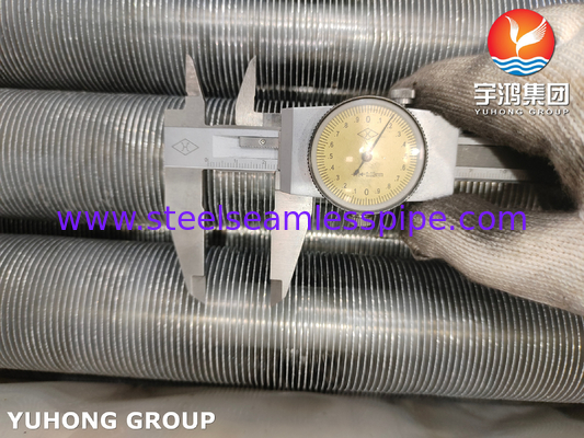 Bụi có vây ép, ASME SA179 ống trao đổi nhiệt thép carbon với vây AL