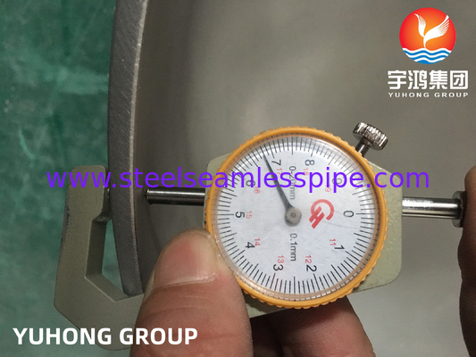 Bộ phụ kiện hàn cuối, ASTM A403 WP304-S Thép không gỉ Mũi cuối liền mạch, ASME B16.9