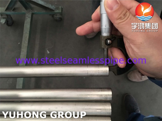 ASME SB338 GR1, GR7, GR9, GR12 ống thép hợp kim titan cho nồi hơi tụ