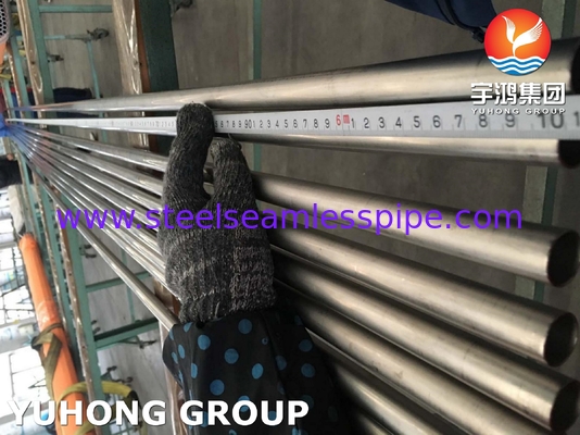 ASME SB338 GR1, GR7, GR9, GR12 ống thép hợp kim titan cho nồi hơi tụ