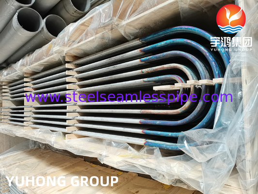 ASME SA213 TP316L ống u cong thép không gỉ cho máy trao đổi nhiệt và nồi hơi
