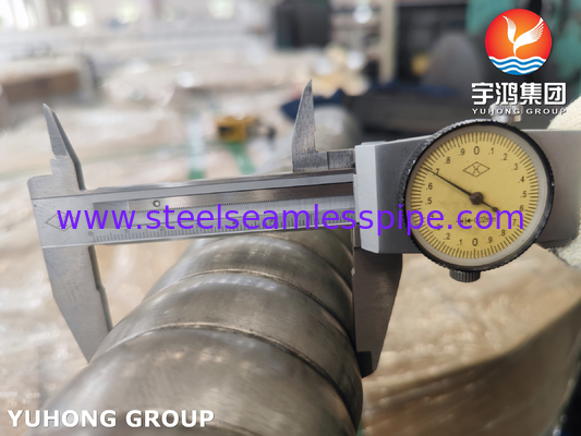ASTM A312 TP310S Bụi lợp thép không gỉ cho máy trao đổi nhiệt và nồi hơi