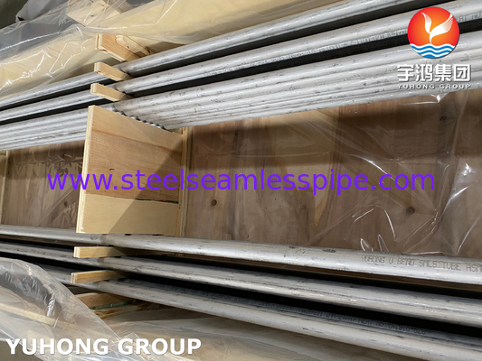 Bụi trao đổi nhiệt liền mạch bằng thép không gỉ kép ASTM A789 / ASME SA789 S32205