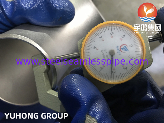 Phụ kiện ống thép siêu kép Khuỷu tay ASTM A815 WP-S32750 Ô tô hóa dầu