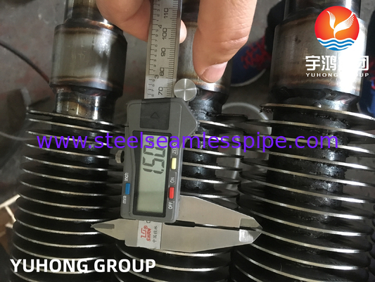 ASTM A213 T12 HFW Ống xoắn ốc có vây xoắn ốc được hàn tần số cao