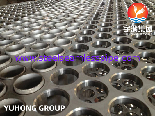 Bảng ống phủ ASTM A266 Gr.2 Carbon với tấm ống phủ không gỉ