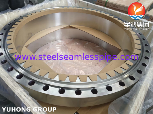 Vòng thép không gỉ ASTM A182 F310, UNS S31000 Weld Neck RTJ Flange B16.5