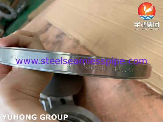 B16.48 ASTM A182 F316L Thép không gỉ kính lót mù hình 8