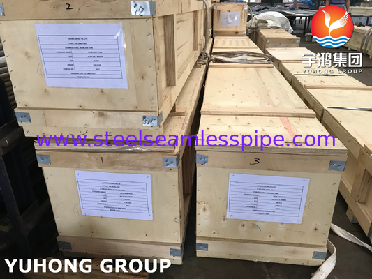 Bụi không may thép không thô A268 TP405 TP409 TP410 TP430 TP430Ti Ứng dụng trao đổi nhiệt