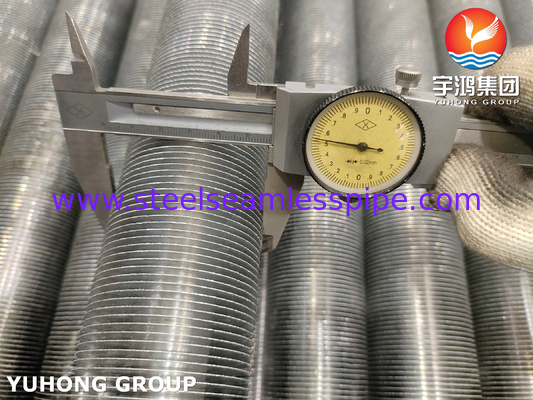 ASME SA179 Bụi có vây ép thép carbon cho thiết bị trao đổi nhiệt