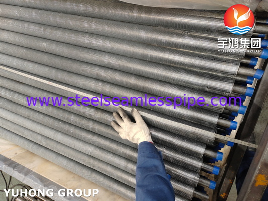 ASME SA179 Bụi có vây ép thép carbon cho thiết bị trao đổi nhiệt