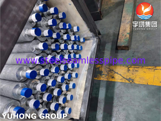 ASTM B163 Incoloy 825 Nickel Alloy Steel Fin Tube loại G Fin cho Superheater