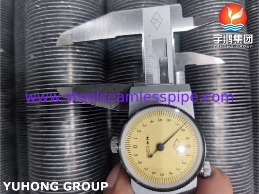 ASTM B163 Incoloy 825 Nickel Alloy Steel Fin Tube loại G Fin cho Superheater
