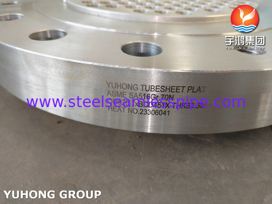 ASME SA516 Gr.70N Bảng ống thép carbon cho bộ trao đổi nhiệt