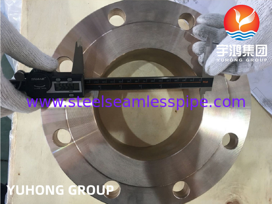 ASTM B151 C70600 đồng nickel hợp kim đúc Flange Weldneck nâng mặt B16.5 cho đường ống