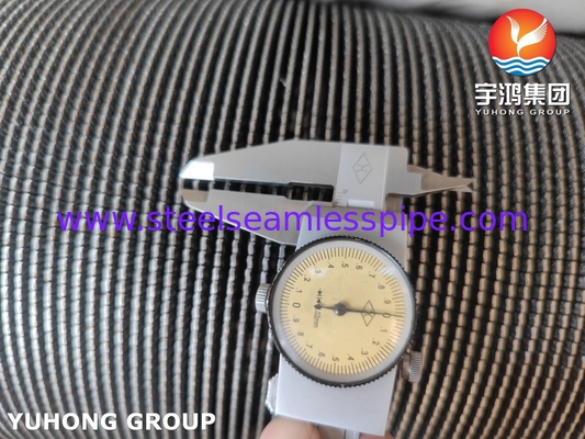 ASTM A312 TP347 Các ống xoắn ốc xoắn ốc cao tần số được hàn cho các cuộn ống đối chiếu