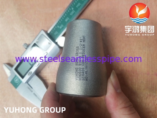 ASTM B366 Inconel 600 / UNS N06600 Phân tích giảm tập trung hợp kim loại nickel Buttweld