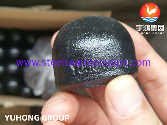 ASTM A234 WPB kết thúc Cap Carbon Steel Buttweld Pipe Fitting