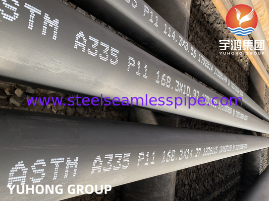 Bơm thép hợp kim không may ASTM A335, ASME SA335 P5 P9 P11 P12 P22 P91 P92 Đối với năng lượng nhà máy điện, nồi hơi chất lỏng,năng lượng nhiệt
