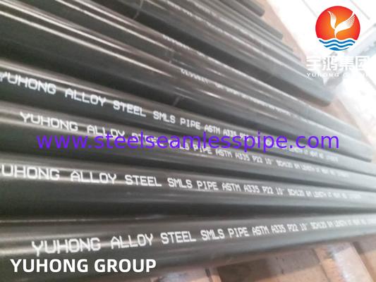 Bơm thép hợp kim không may ASTM A335, ASME SA335 P5 P9 P11 P12 P22 P91 P92 Đối với năng lượng nhà máy điện, nồi hơi chất lỏng,năng lượng nhiệt