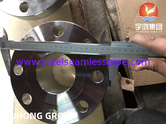 ASTM A182 F51 Duplex Steel Forged Weldneck Flange RF B16.5 cho dầu và khí đốt