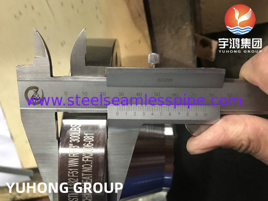 ASTM A182 F51 Duplex Steel Forged Weldneck Flange RF B16.5 cho dầu và khí đốt