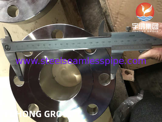 ASTM A182 F51 Duplex Steel Forged Weldneck Flange RF B16.5 cho dầu và khí đốt