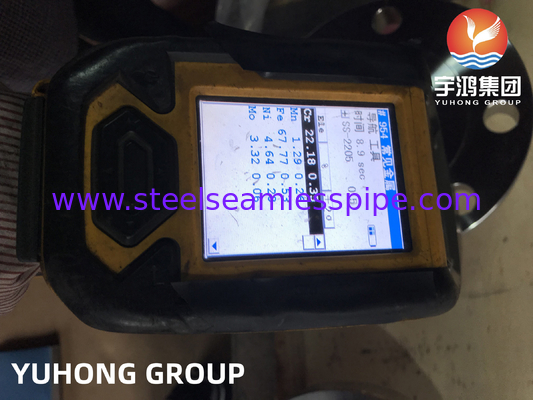 ASTM A182 F51 Duplex Steel Forged Weldneck Flange RF B16.5 cho dầu và khí đốt