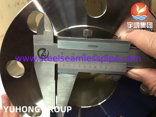 ASTM A182 F51 Duplex Steel Forged Weldneck Flange RF B16.5 cho dầu và khí đốt