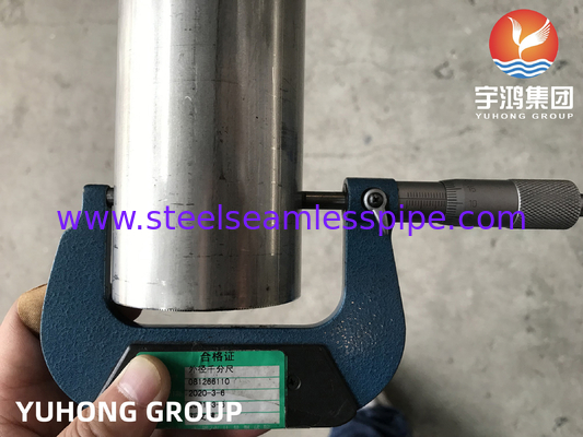 ASTM A249 TP321 ống hàn bằng thép không gỉ Ống nướng rực rỡ Ống nướng rực rỡ Ứng dụng trao đổi nhiệt và siêu nóng