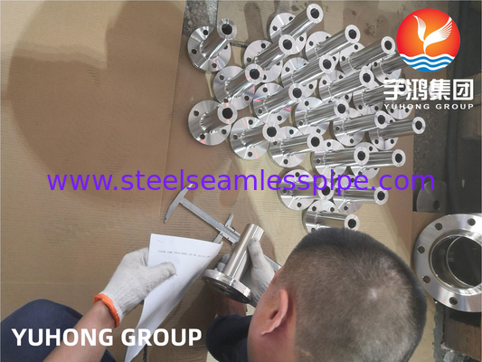 ASME SB564 Monel 400 (UNS N04400, 2.4360) Đồng hợp kim Nickel Long Weld Neck Flange