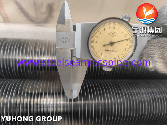 ASTM A179 Thép carbon không may L loại ống có vây cho máy sưởi khí