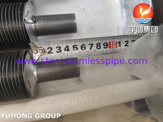 ASTM A179 Thép carbon không may L loại ống có vây cho máy sưởi khí