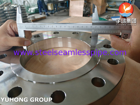 Điều trị nước, ASTM A182 F904L, N08904 Thép không gỉ trượt trên vòm, mặt nâng, B16.5