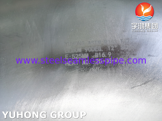 ASTM B363 WPT2 Khuỷu tay Titanium hợp kim thép Buttweld Fitting ASME B16.9